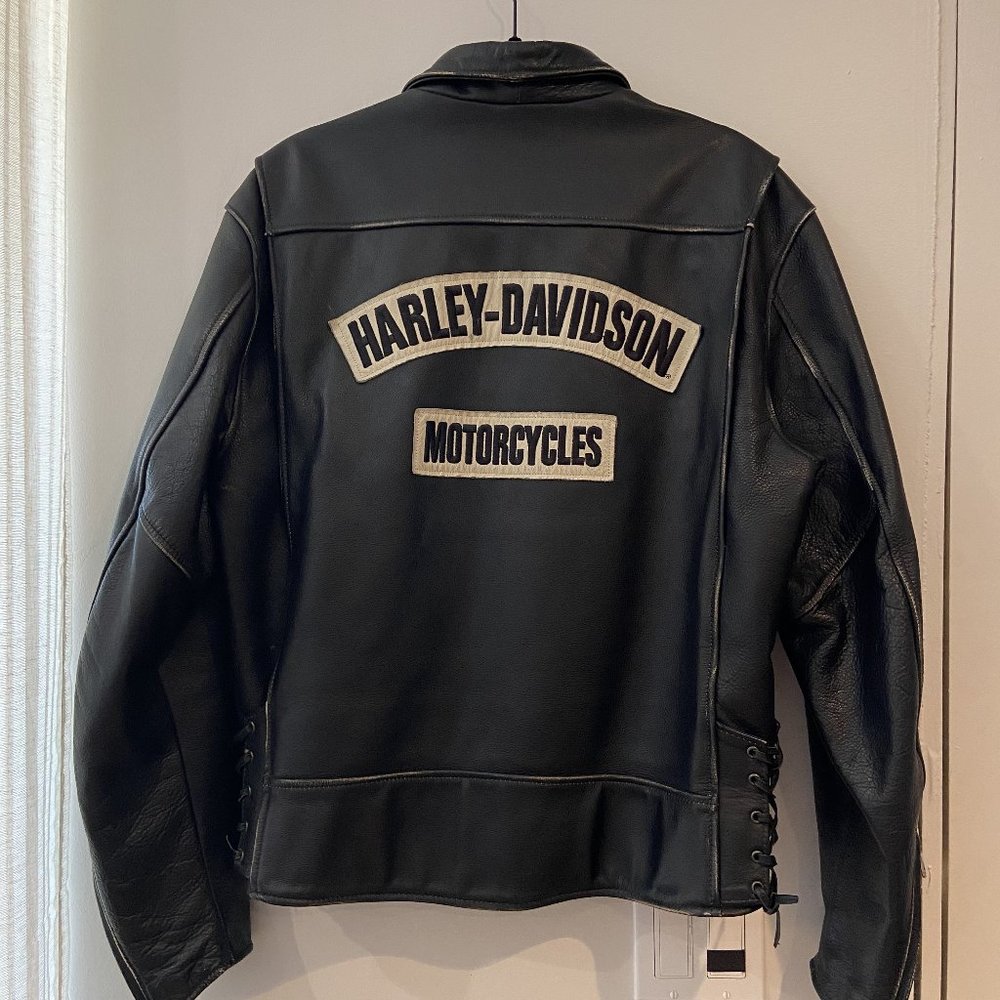 Classic Harley-Davidson Leather Motorcycle Jacket